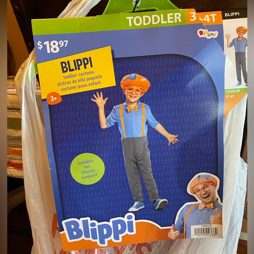 Blippi Toddler Halloween Costume